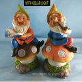 Solar Lighted Eye Polyresin Dwarf for Garden Decoration